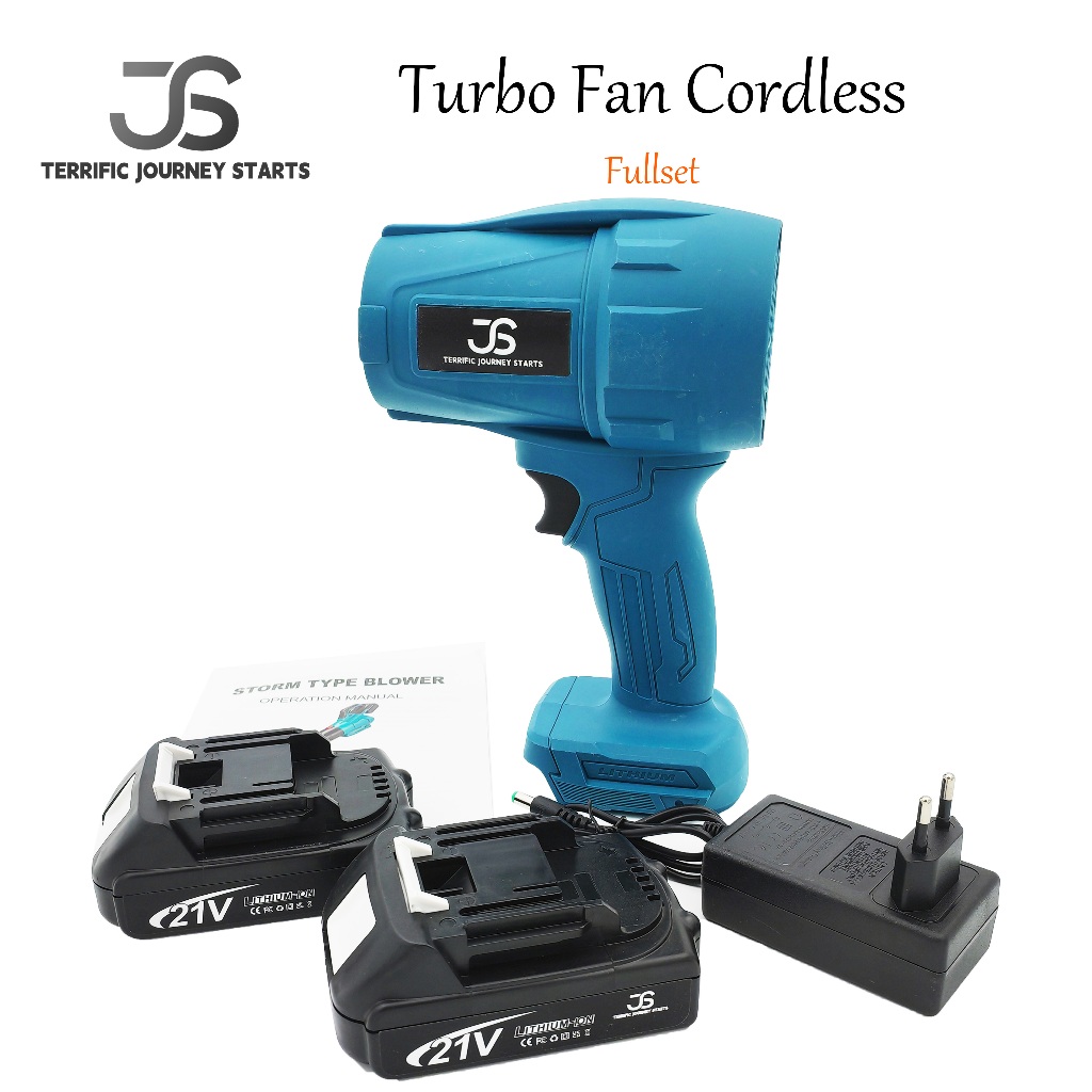 Mesin Blower 21V Baterai litium Turbo Blower Cordless blower mini  blower angin kencang