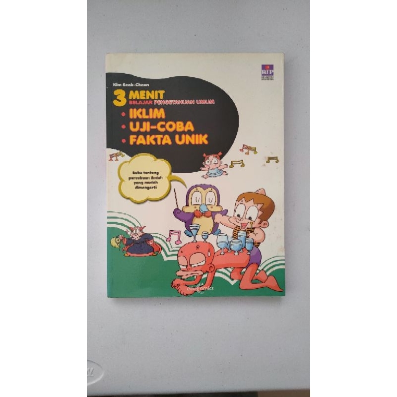 Buku 3 menit belajar ilmu pengetahuan