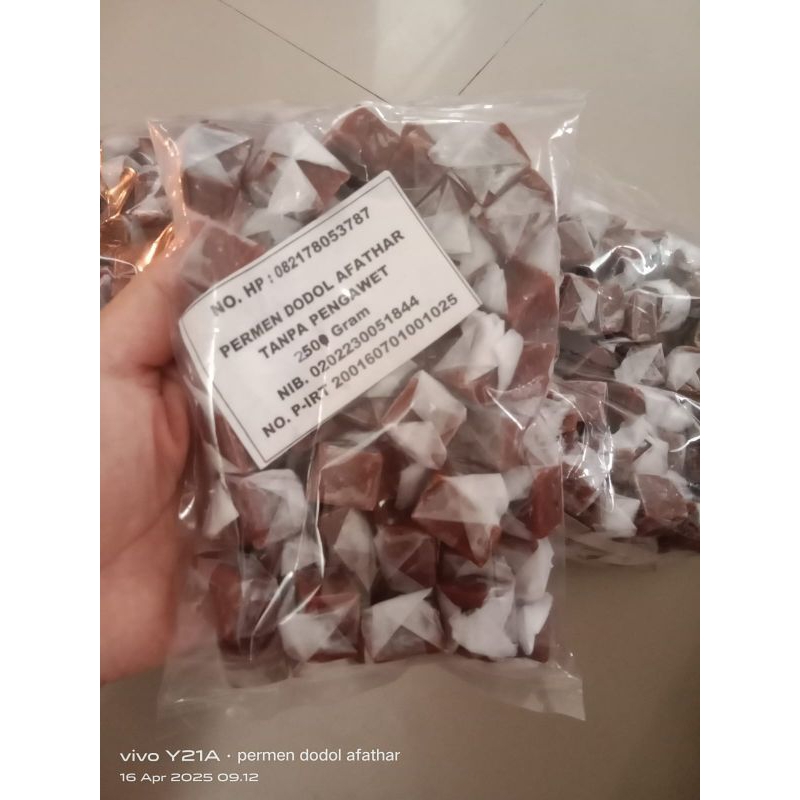 

permen dodol afathar 250gr