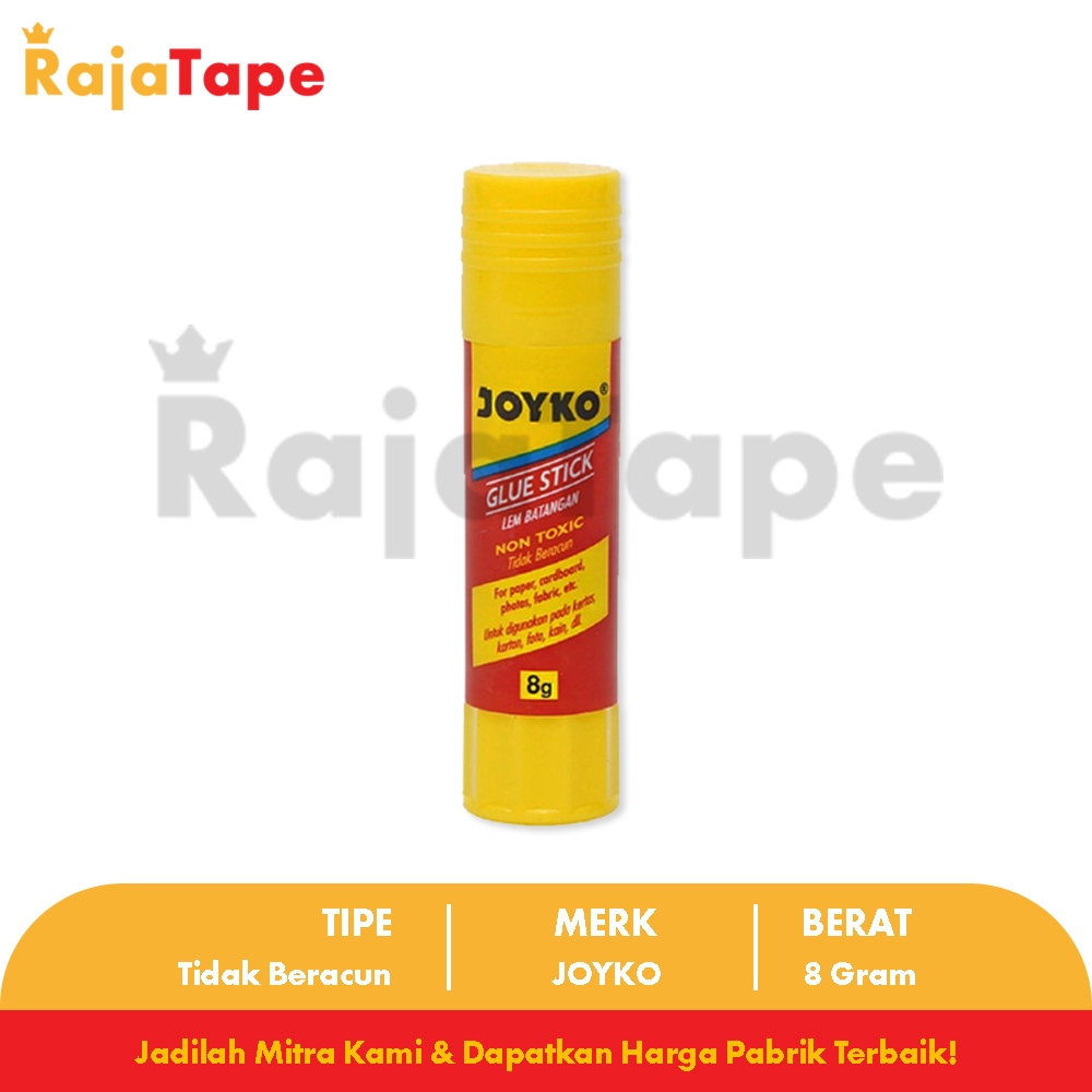 

Lem Kertas / Glue Stick JOYKO 8 Gram NON TOXIC