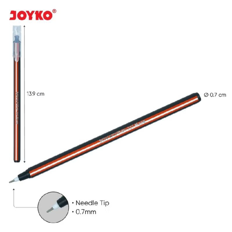 

Pulpen Joyko BP-327 MAZE (isi 12)