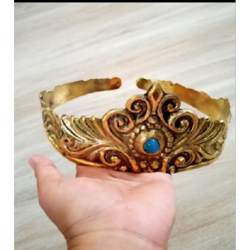 Mahkota Raja Kuningan Asli
