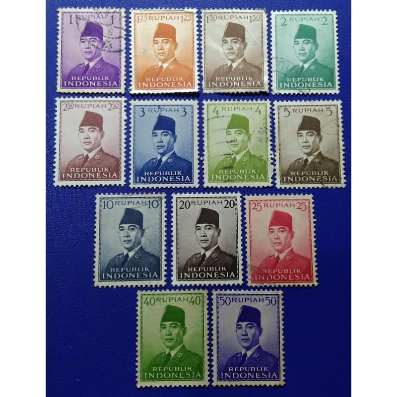 

Prangko Lawas Presiden Soekarno Tahun 1951