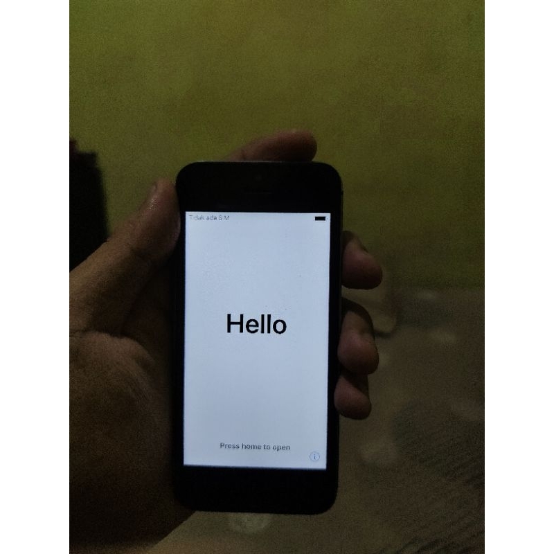 ip 5s lock iCloud