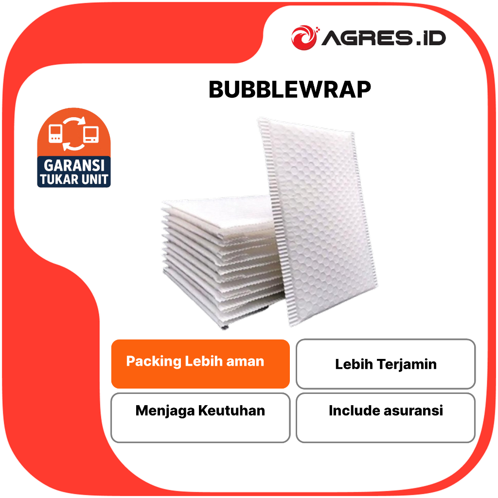 

AGRES ID BUBBLE WRAP SUPER TEBAL EXTRA PACKING LEBIH AMAN