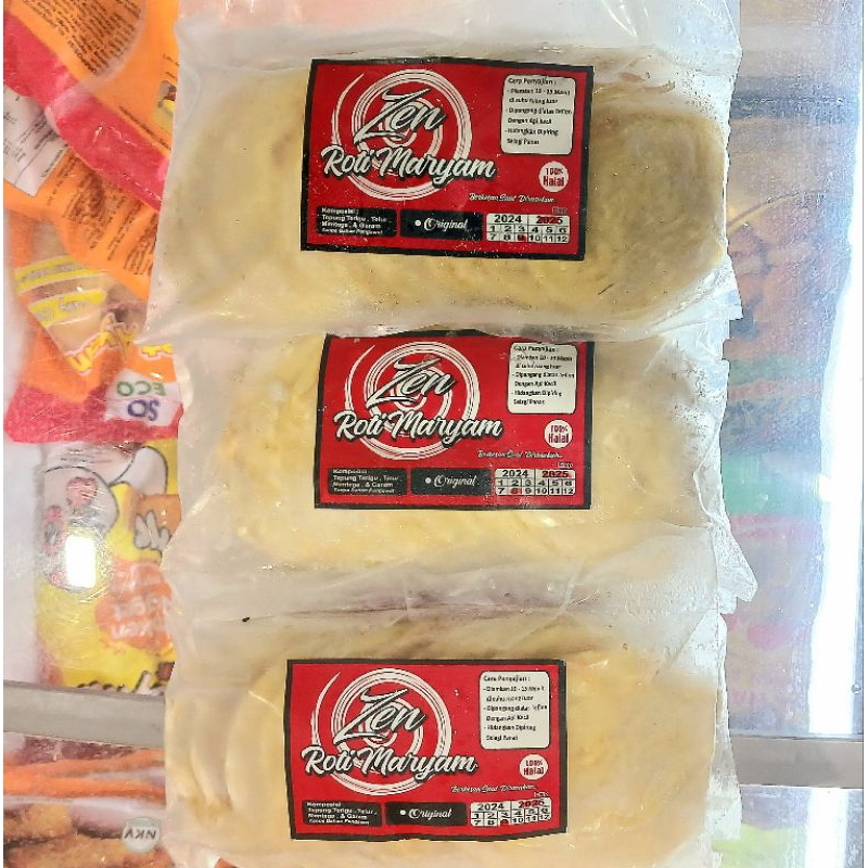 

Zen Roti Maryam Spesial Original 10 pcs , Roti Canai Premium , Roti Mariyam Original