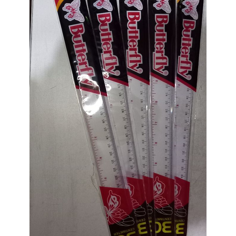 

Penggaris Butterfly 30cm