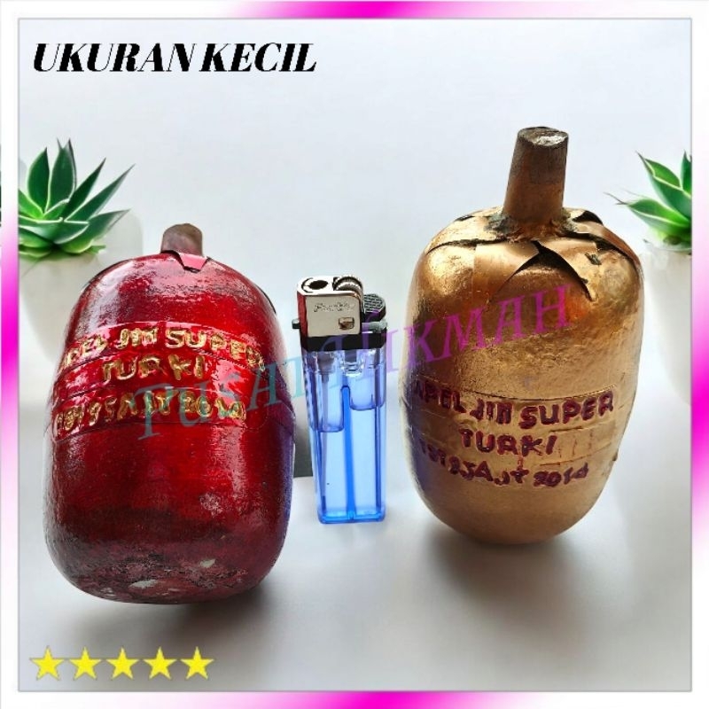 Buhur apel jin super turki ukuran kecil cepuk timah