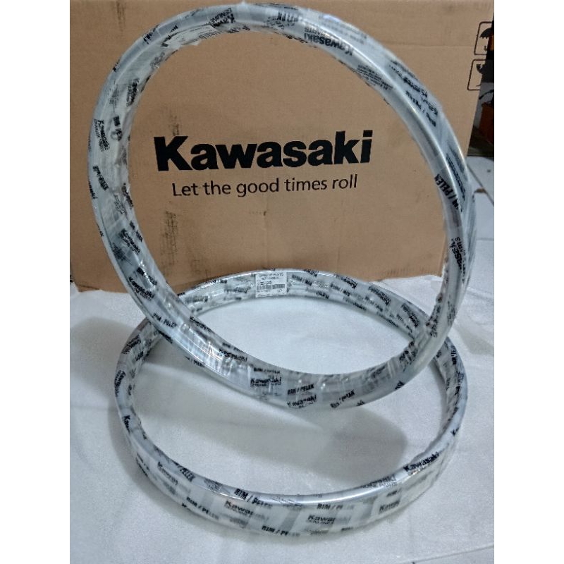Velg rim depan kawasaki Fury kaze blitz edge zone zx130 ring 17X140