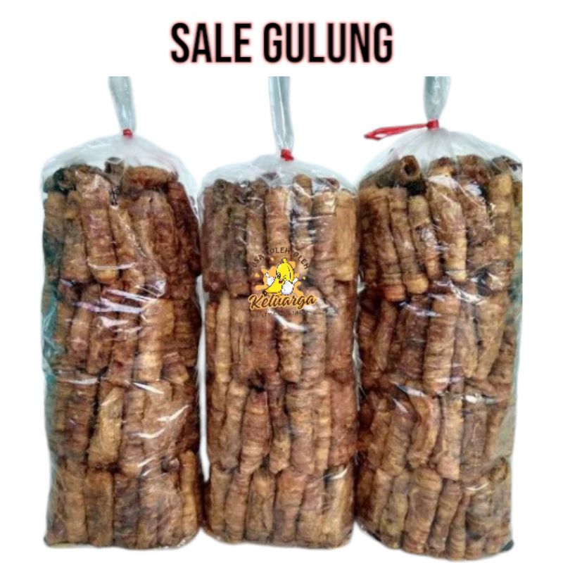 

Sale pisang madu gulung manis alami enak siap makan