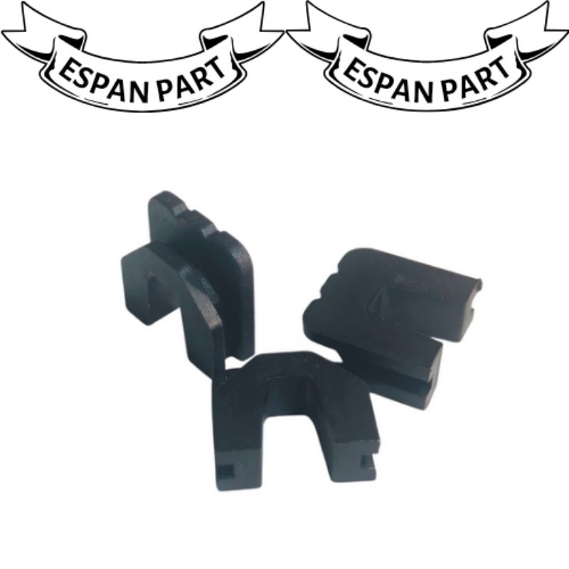 Slider rumah roller set 3 pcs yamaha mio sporty mio j nmax aerox m3 hitam asli ori original