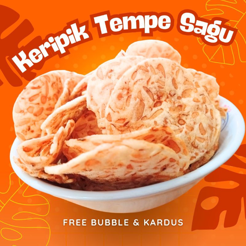 

Keripik tempe sagu 500 gr