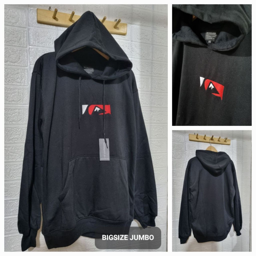 SPY Jaket Hoodie Zipper Distro Jumbo Pria Size XXL XXXL