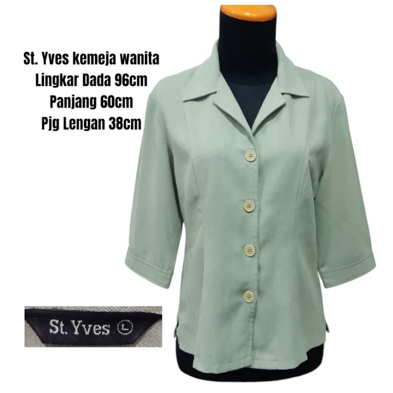 St. Yves kemeja wanita