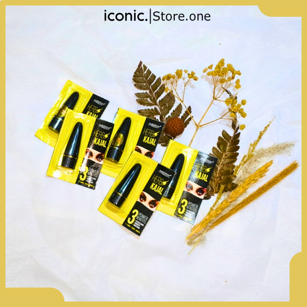 EYELINER CELAK MATA HERBAL | AMEERAH KAJAL CELAK ARAB ORIGINAL 100% BPOM
