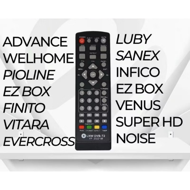 REMOT SET TOP MULTI UNIVERSAL/REMOT STB/REMOT SET TOP BOX