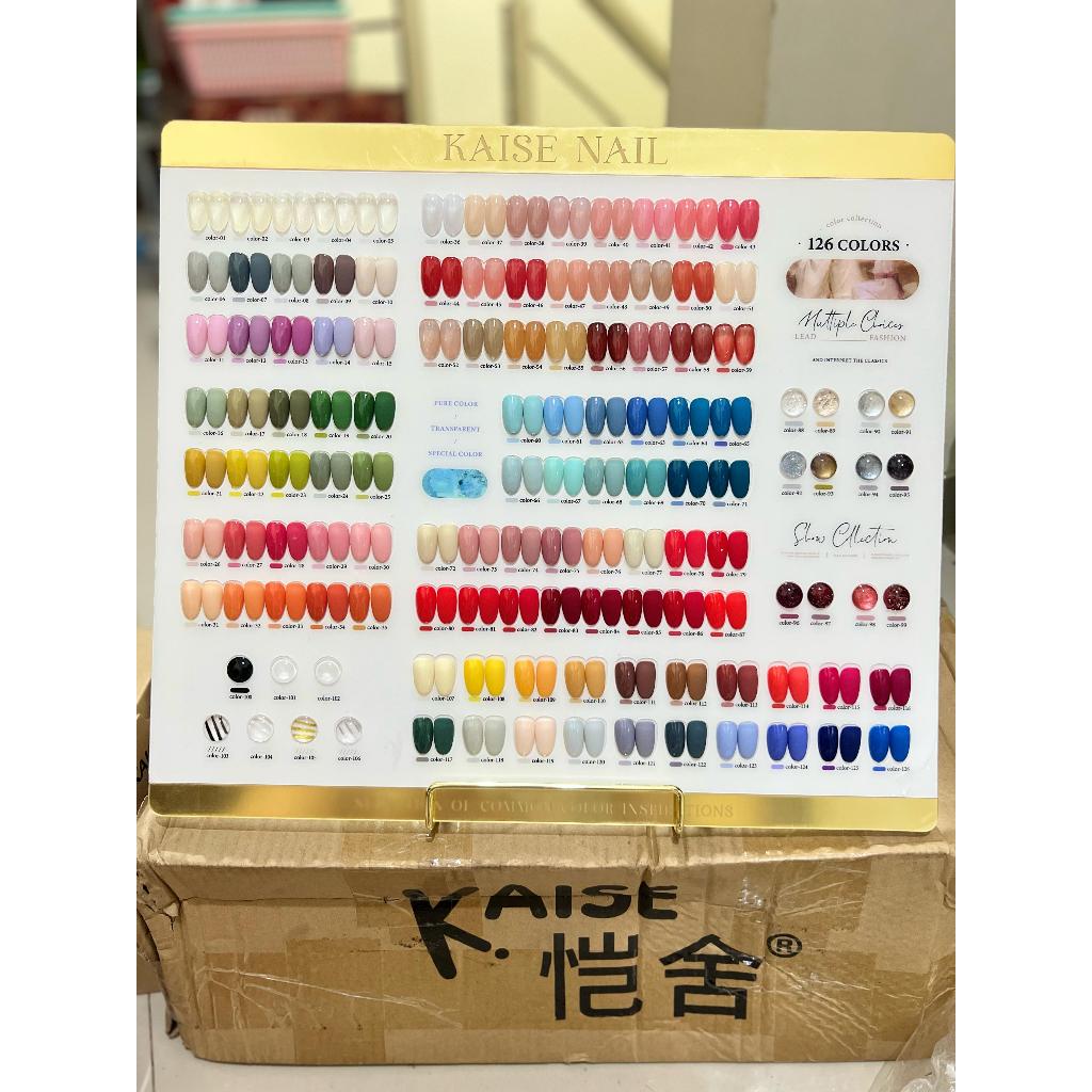 [KuuKuu]Kutek Gel Set Kaise - Set Gel Polish Sansu - Nail Gel Polish Set - Born Pretty - Dainina