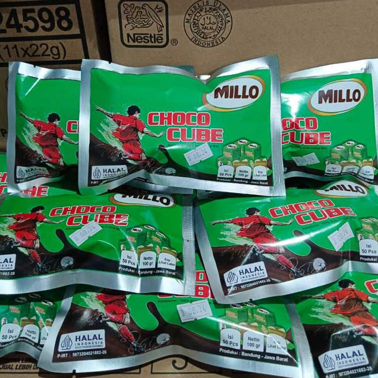 

MILLO CUBE LOKAL 10 PACK (Per Pack Isi 50 Cube)