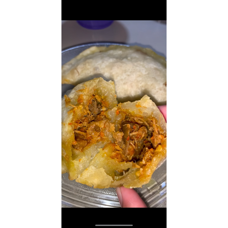 

Cireng isi ayam suwir mercon/ Cireng isi ayam pedas/ cireng isi ayam suwir pedas