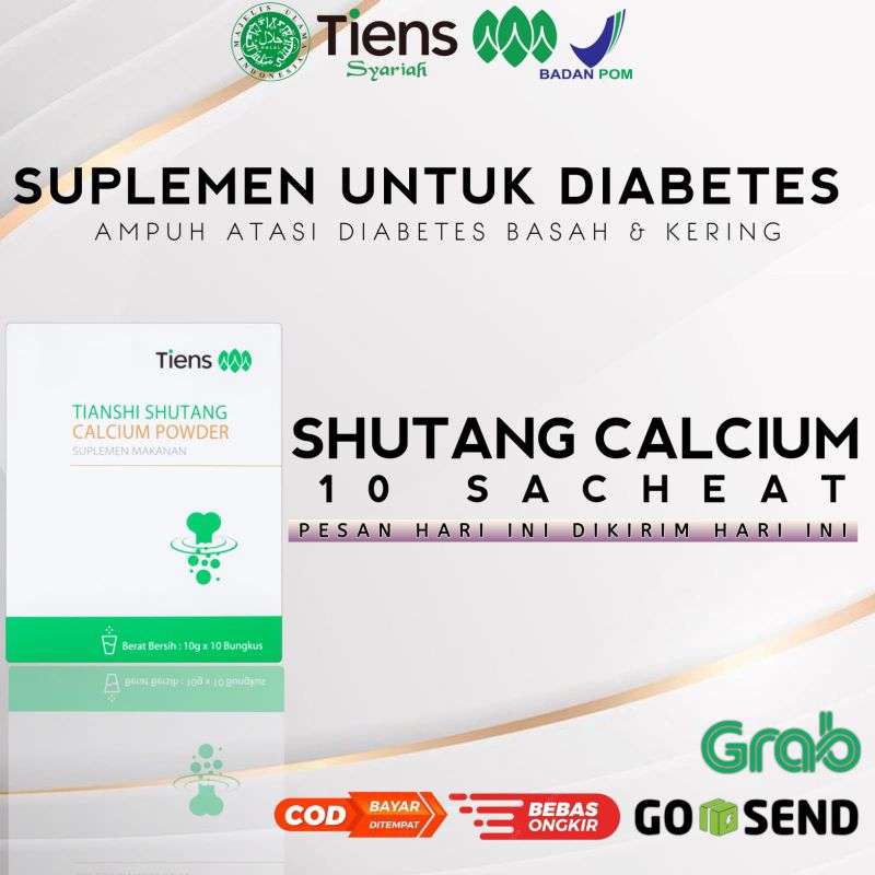 

OBAT DIABETES Shutang Calsium Powder - Susu untuk Diabetes - Mengobati Diabetes - Herbal Tianshi