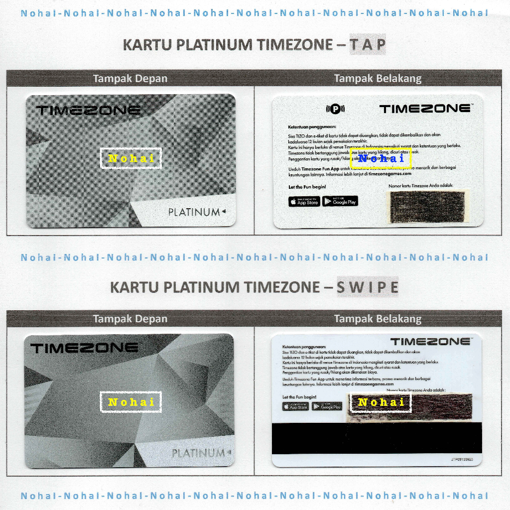 Kartu Timezone Kartu Time Zone Power Card TimeZone Tiket Timezone Ticket Time Zone Platinum Card