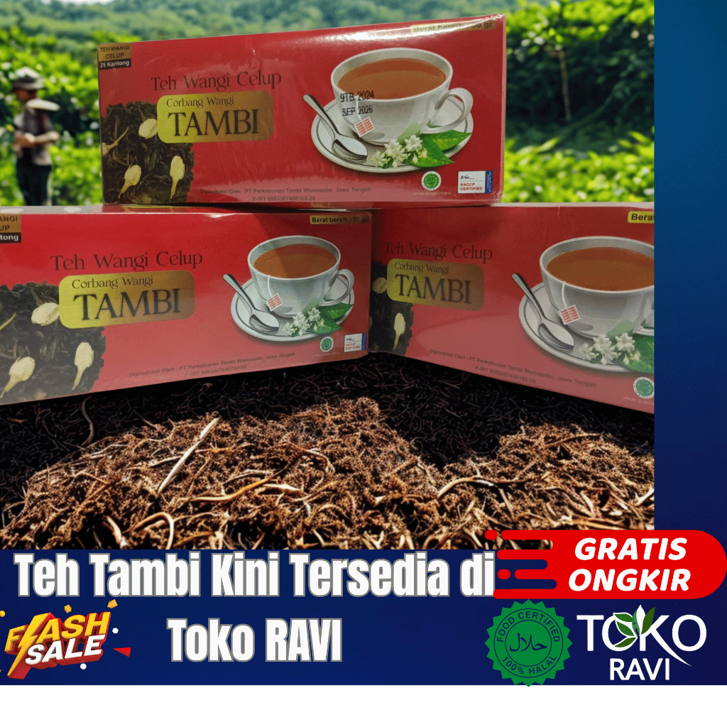 

Teh Celup Wangi Tambi isi 25 bag