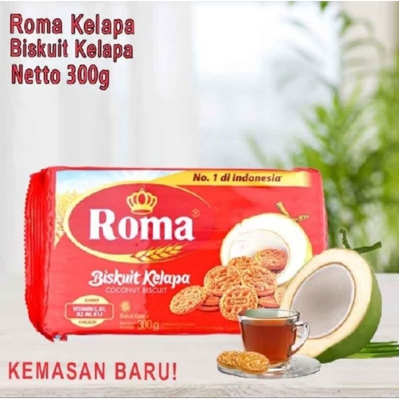 

ROMA BISKUIT KELAPA 300 GRAM