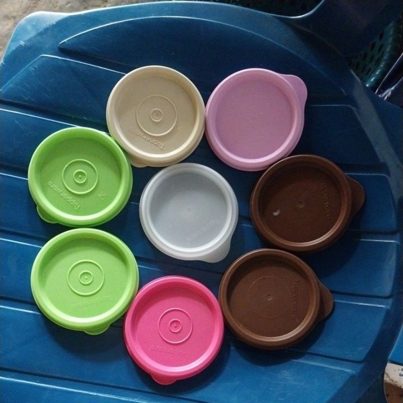 BARU TUTUP TUMBLER TUPPERWARE SEAL SAJA SNACK CUP MPASI GIANT TUMBLER