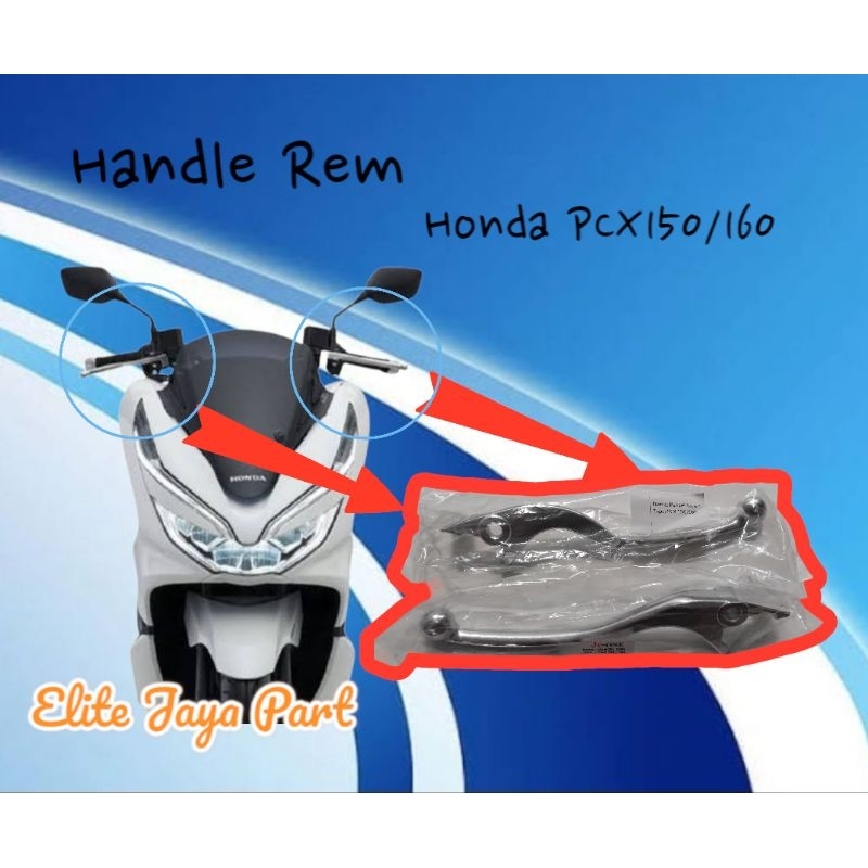 Honda Handle Rem Handel Rem Silver PCX150 PCX160 Stylo160