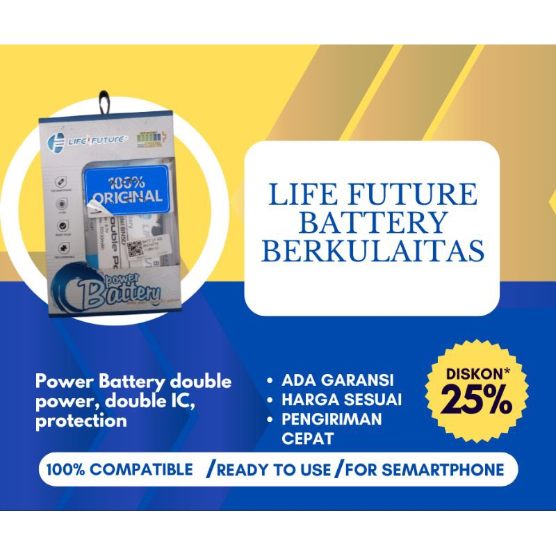 BATERAI XIAOMI BN5A/REDM10/BATERAI DOUBLE POWER BATERAI LF BERKULIATAS