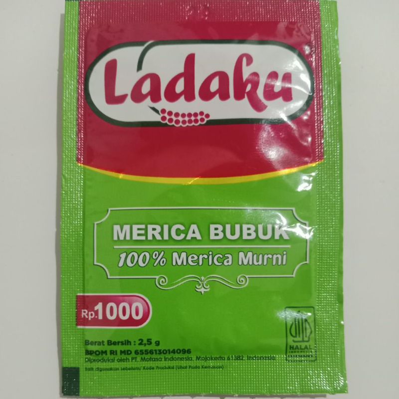 

Merica Bubuk Ladaku Renceng 2,5 gram (12 pcs)