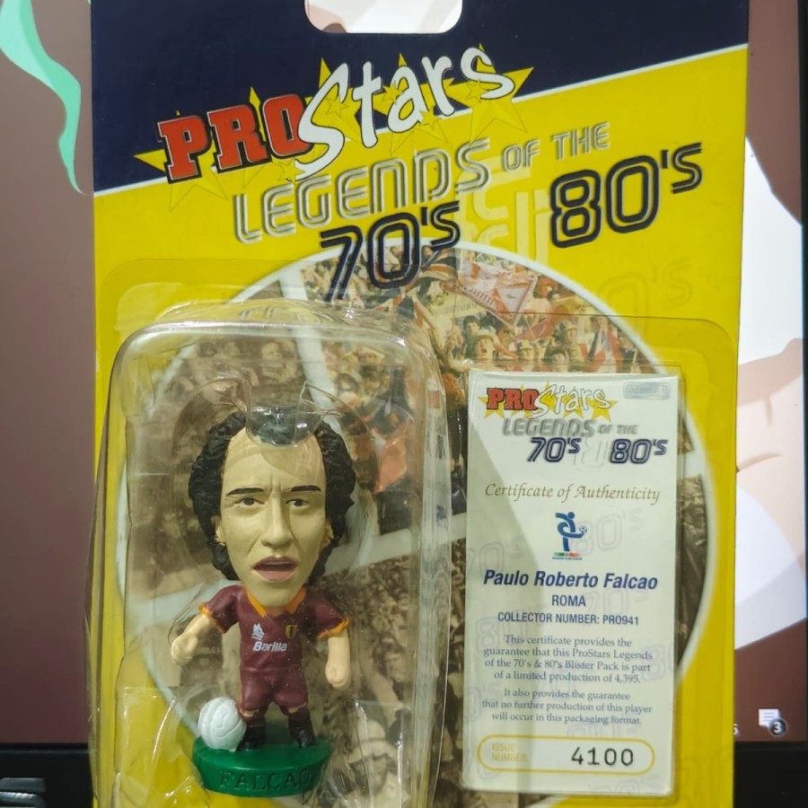 Action figure Corinthian Prostars Paulo Roberto Falcao AS Roma