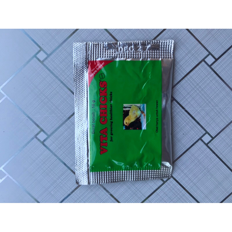 "VITACHICK" Vitamin untuk unggas, vitamin anak ayam/Doc