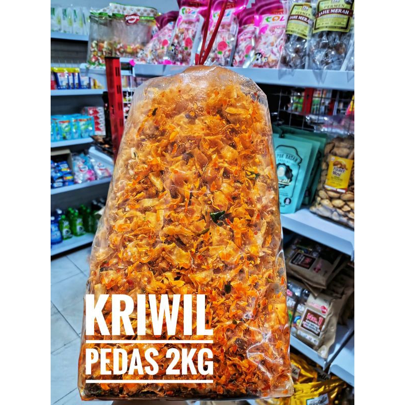 

keripik kriwil pedas cikruh 2kg