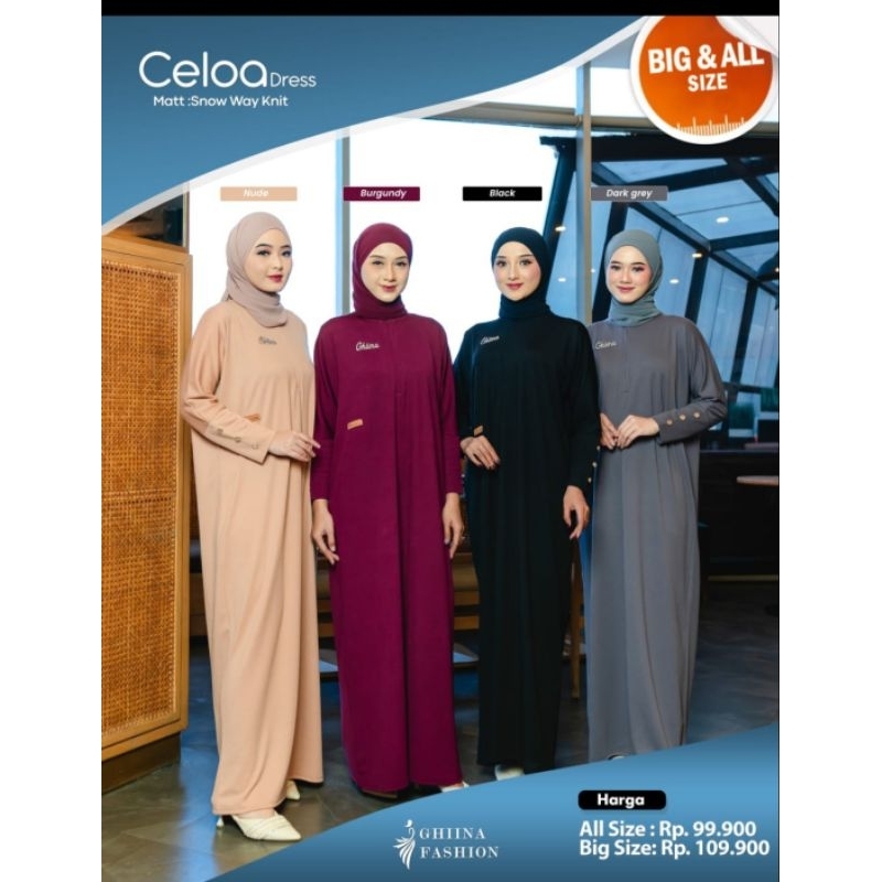 Celoa Dress kaftan Ghina