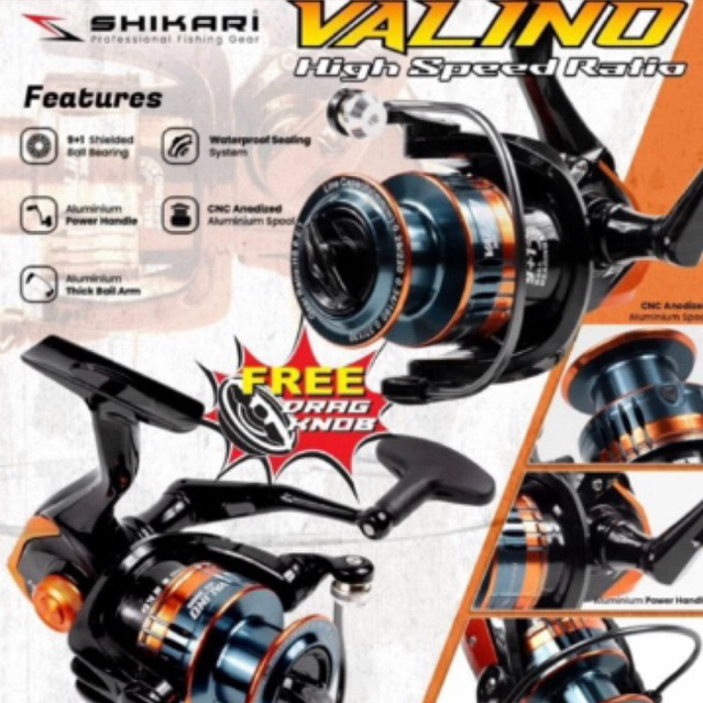 REEL PANCING SHIKARI VILANO HS POWER HENDEL