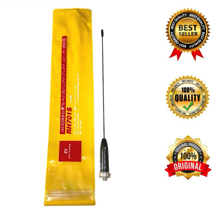 Antena RH701S Female Lidi Dual band HT Baofeng BF-UV5R UV82 3288 V18 DJ W10 A10 W100 W500 HT Cina