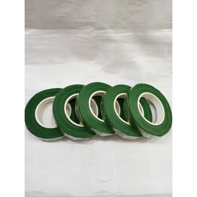 

[ 1 Rol 30 Yard] Floral Tape/Selotip Daun Hijau/Selotip Tangkai Bunga/Slotip Bunga
