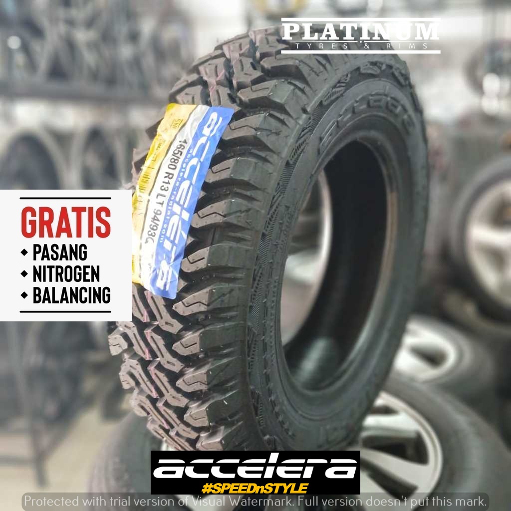 Ban Mobil Offroad 165 80 R13Aaccelera MT-01 II Ban Mobil Ring13 165 80