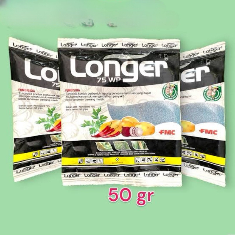 Jual Fungisida Longer 75wp- 50gr - clorotalonil 75 wp