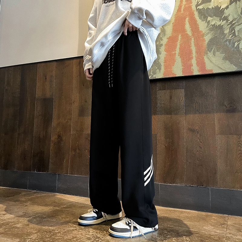 Promo Terbaru Celana Hitam Longgar Celana Kasual Pria Celana Longgar Pria Celana Dasar Pria Standar