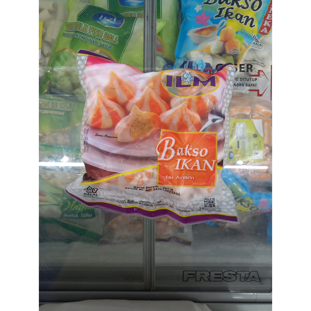 

Frozenfood ILM PREMIUM Fish Dumpling Chicken 500gr