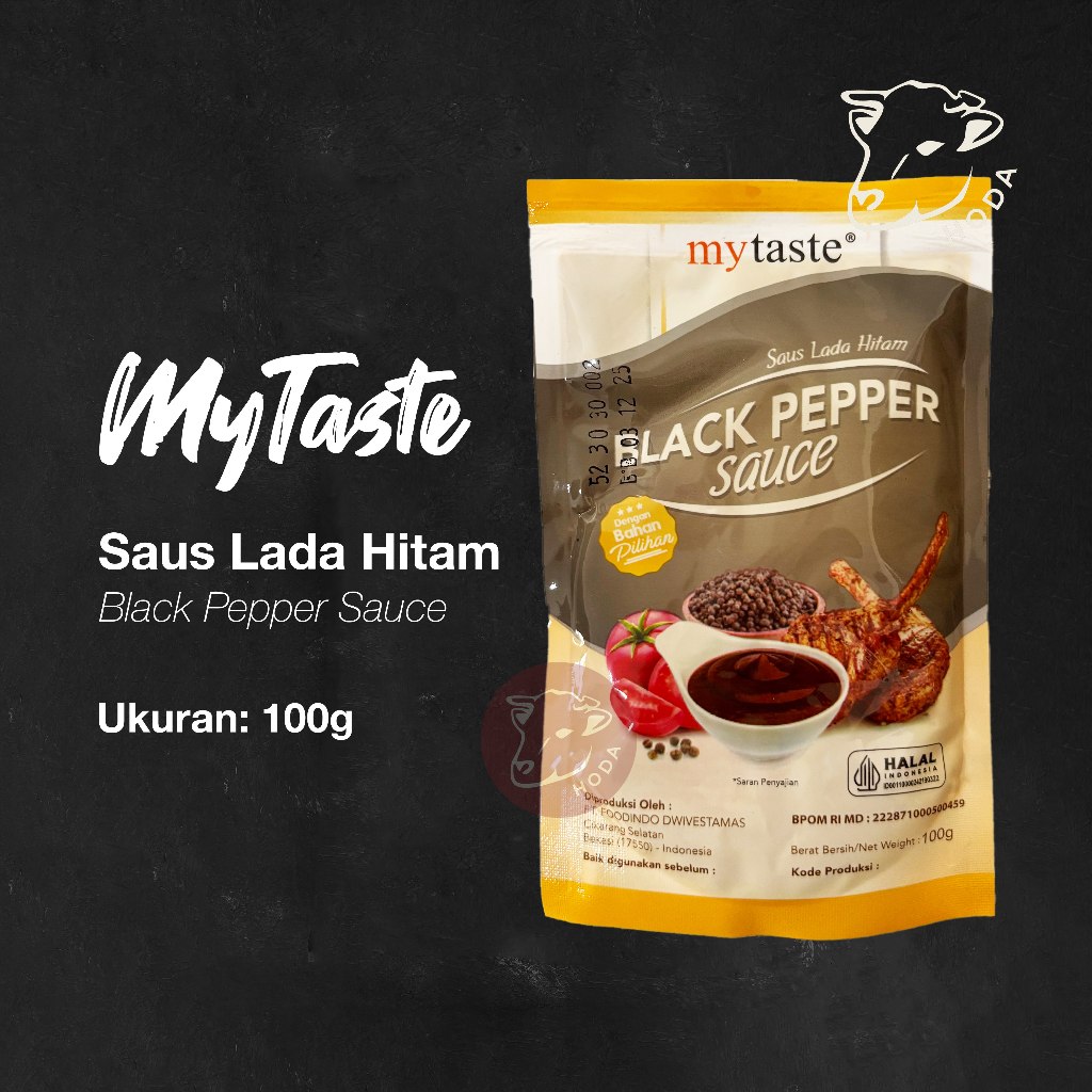 

Saus Black Pepper My Taste / Saus Lada Hitam | 100gr