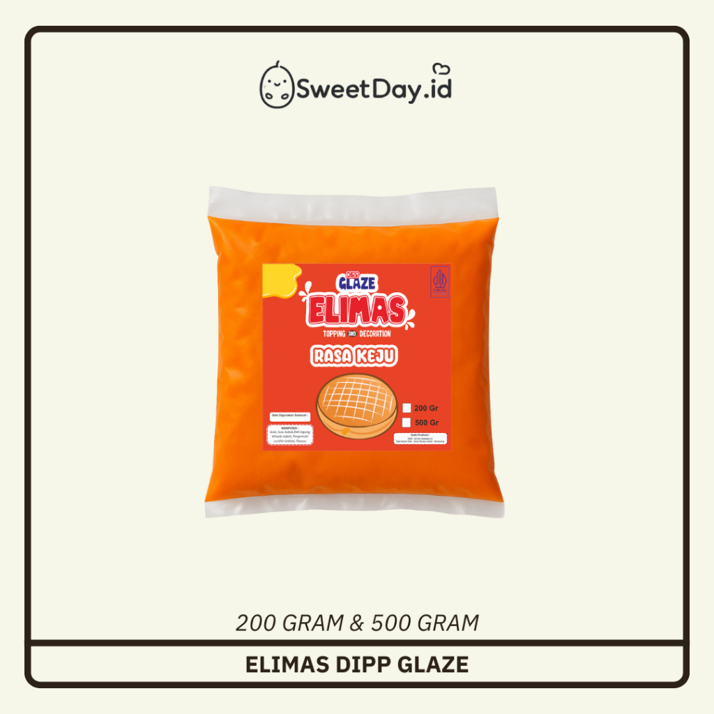 

Glaze 200 & 500 Gram Keju Elimas
