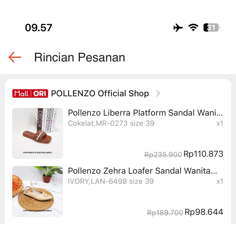 sandal pollenzo new