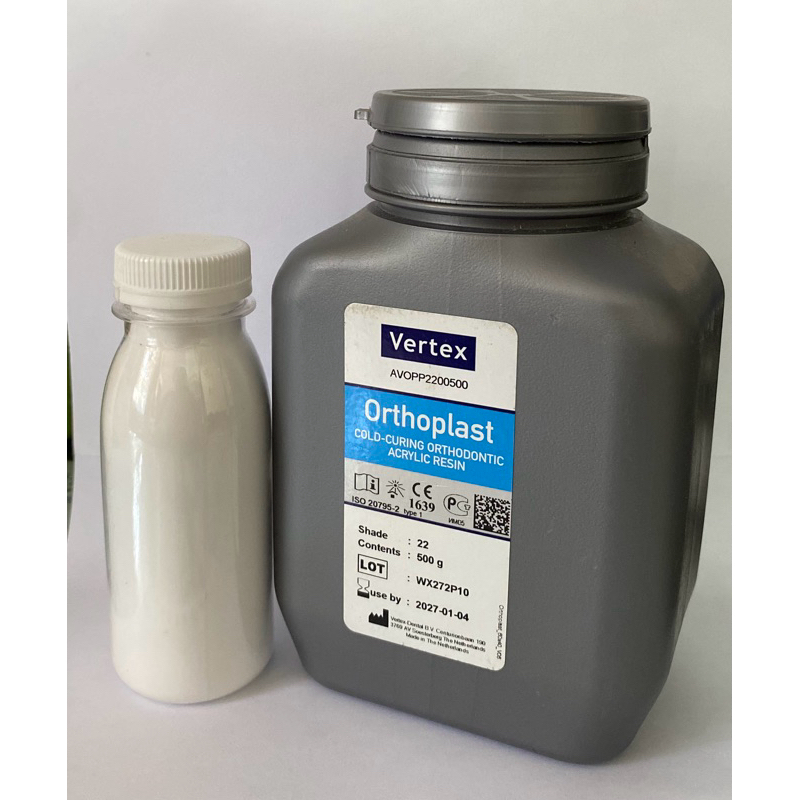 VERTEX orthoplast Bahan pembuatan retainer ortho
