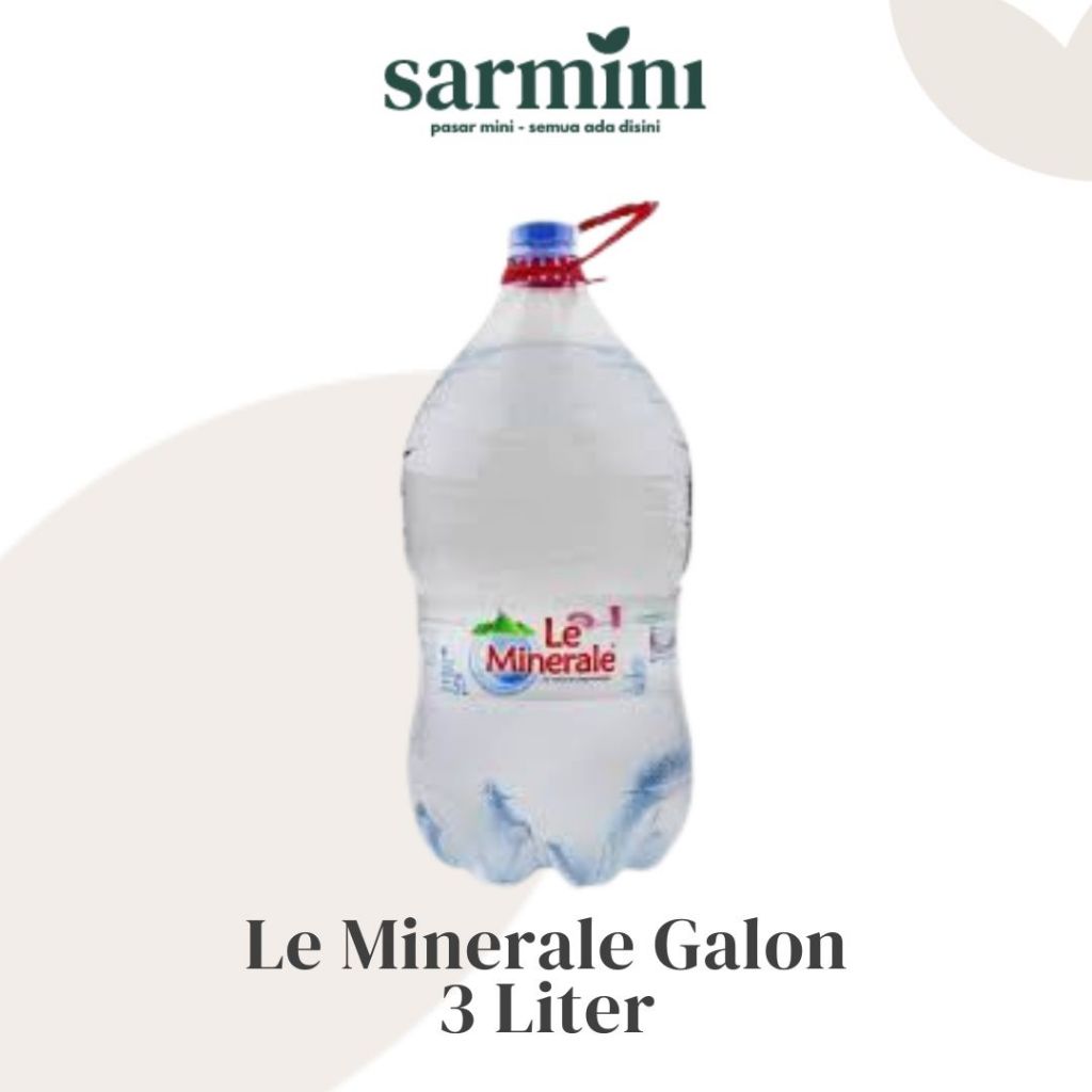 

Le Minerale Galon 3 Liter