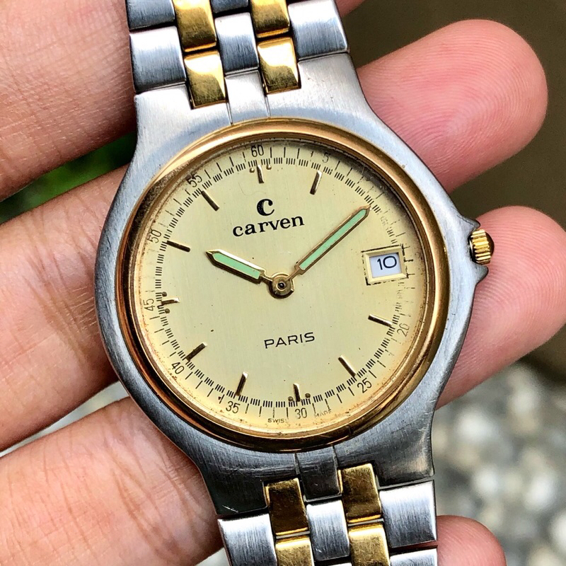 Carven Paris Date Quartz