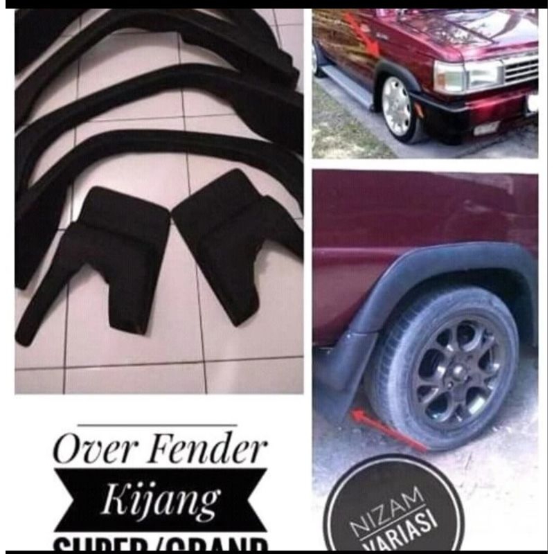 over fender kijang grand ,kijang super kijang rand extra