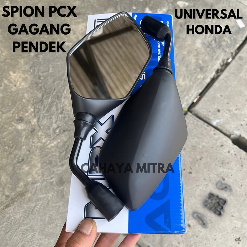 SPION PCX GAGANG PENDEK HONDA Spion PCX tangkai pendek Pnp Vario PCX Scoopy Beat universal Honda